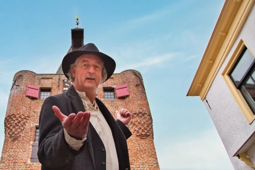 StoryTrail stadswandeling Elburg Franciscus Visserspoort Elburg